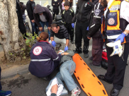  بالصور: إصابة متوسطة لمسّن بحادث دهس وسط مدينة يافا 